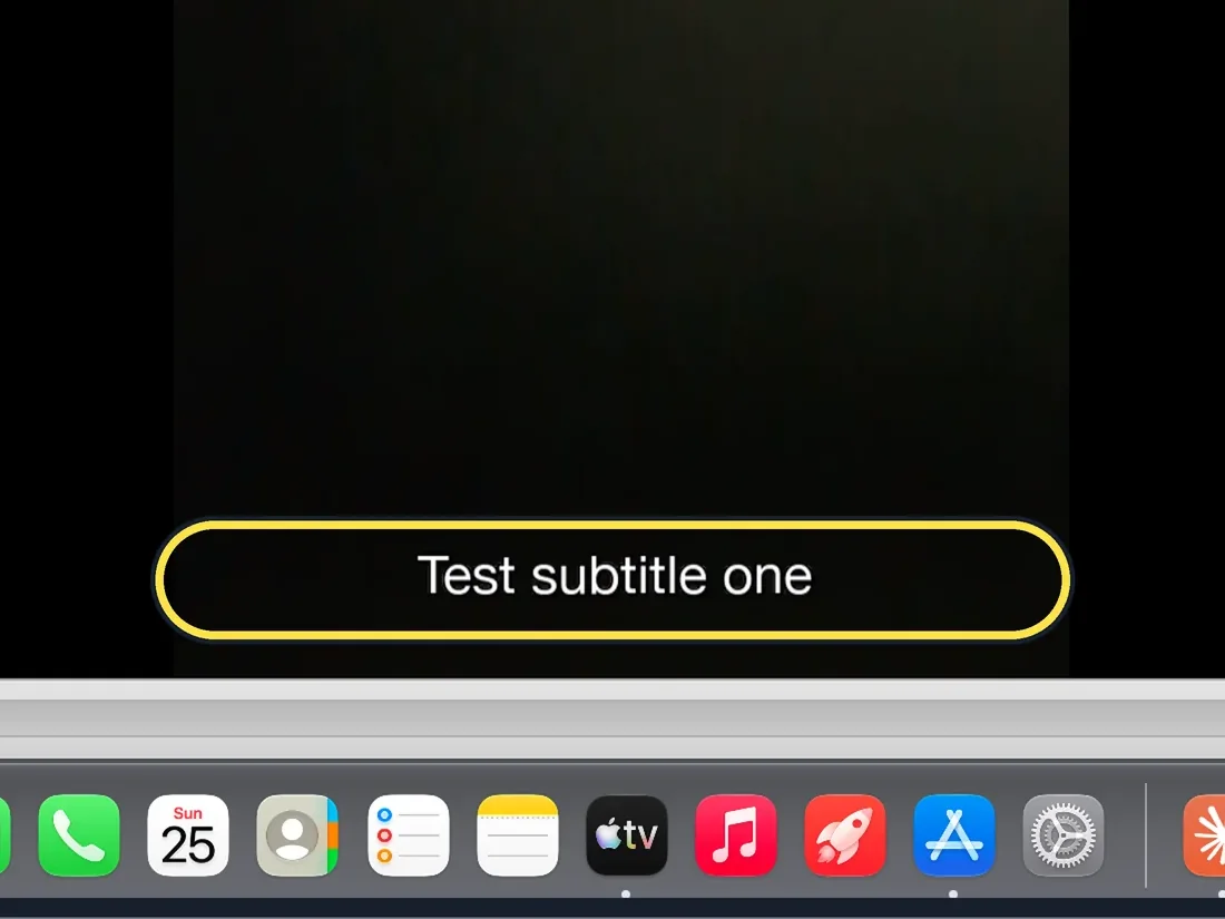 Screenshot from the guide: How to add SRT subtitles to a video on a Mac
