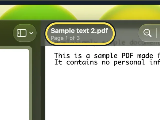 Screenshot from the guide: How to combine PDF files on a Mac