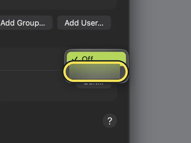 Screenshot from the guide: How to make a Mac log in automatically without a password