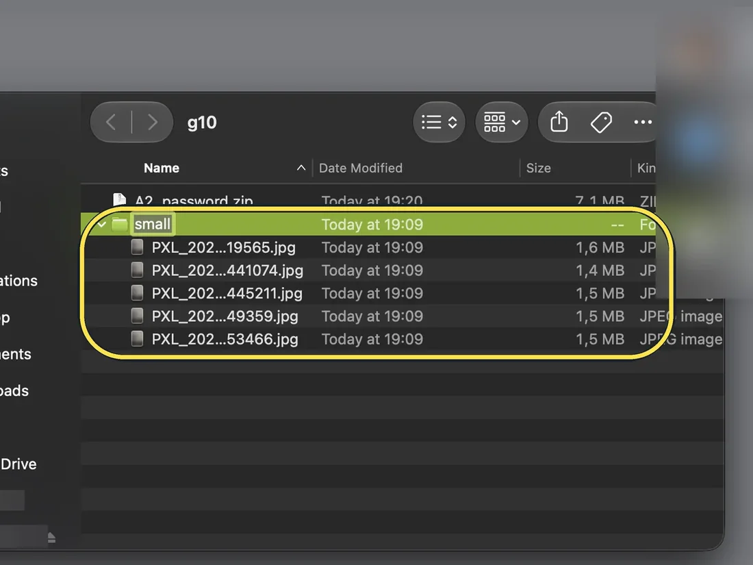 Screenshot from the guide: How to open a password-protected ZIP file on a Mac