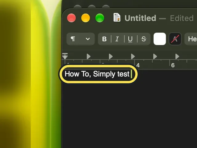Screenshot from the guide: How to set up text replacements on a Mac