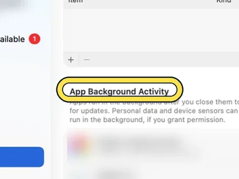 Screenshot from the guide: How to stop apps from opening at login on a Mac