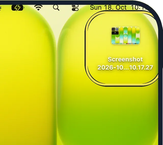 Screenshot from the guide: How to take a screenshot on a Mac