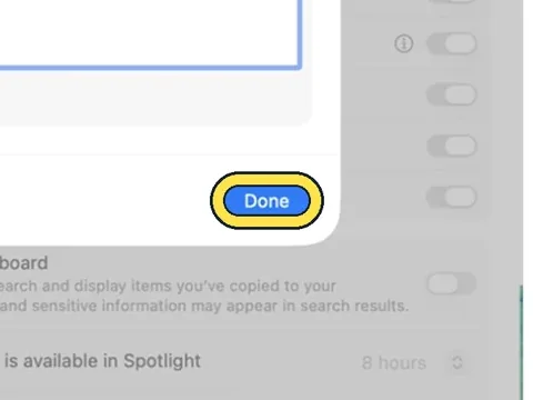 Screenshot from the guide: Spotlight search not working on a Mac? How to rebuild the index