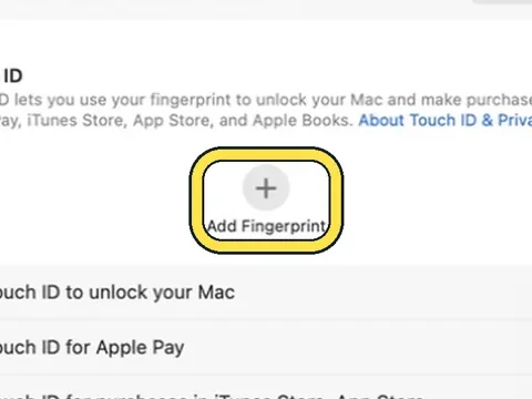 Screenshot from the guide: Touch ID not working on a Mac? 7 fixes to try